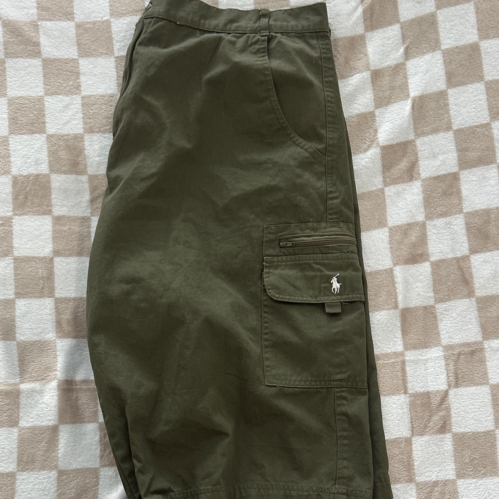 Ralph Lauren Dark Green Cargo Shorts